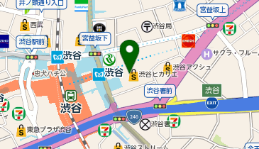 シスレー 渋谷ヒカリエ ShinQs店の地図画像
