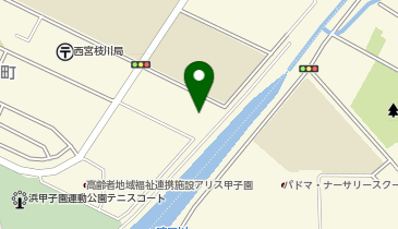 浜甲団地公園の地図画像