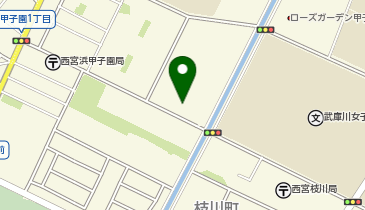 浜甲子園団地南公園の地図画像
