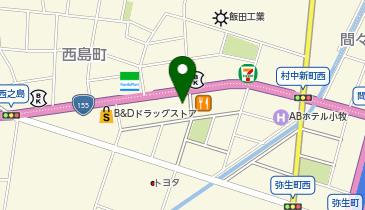 担々麺&麻婆豆腐 FARO(ファロ) 小牧弥生町店の地図画像