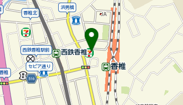 ジャンカラ 香椎アオハル店の地図画像