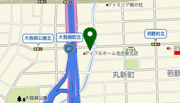 うなぎ食堂 喜の地図画像