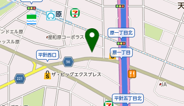 麺場田所商店 天白原店の地図画像