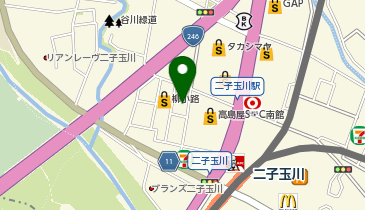 KASHIYAMA(カシヤマ) 二子玉川店の地図画像