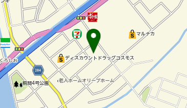 ブルースカイランドリー ダイナム高知須崎店の地図画像