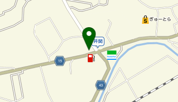 お食事処。ひまわりの地図画像