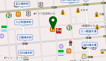 テジワン 豚王の地図画像