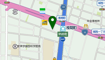 焼鳥 あらいの地図画像