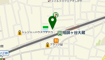 ふたば製麺 祖師ヶ谷大蔵店の地図画像