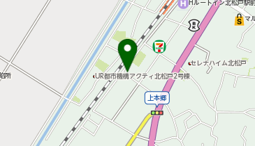 まじんこカレーの地図画像