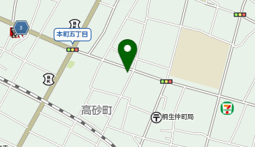 ホルモンしま田 桐生店の地図画像