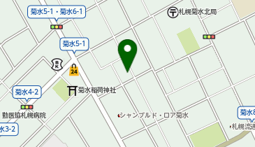 デカ盛り弁当 はるき 菊水店の地図画像