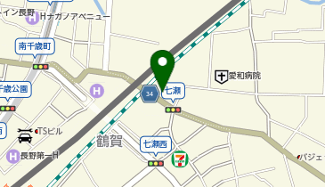 Dione(ディオーネ) 長野東口店の地図画像