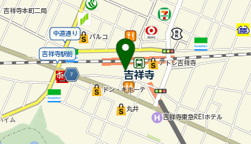 Dione(ディオーネ) 吉祥寺駅前店の地図画像