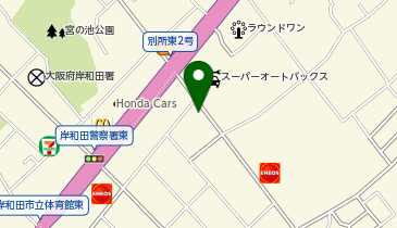 Dione(ディオーネ) 岸和田店の地図画像