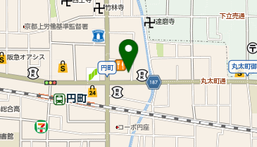 Dione(ディオーネ) 京都円町店の地図画像