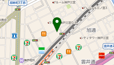 Dione(ディオーネ) 神戸三宮店の地図画像