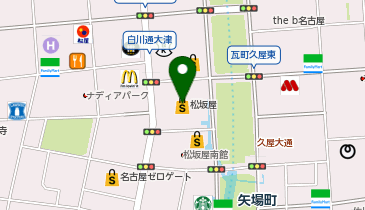 Maison Margiela(メゾンマルジェラ) 名古屋松坂屋店の地図画像