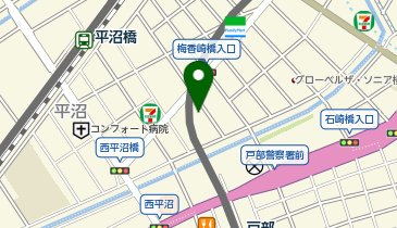 濱の整体屋の地図画像