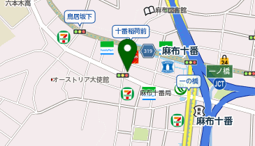 痩身エステティックサロン琥珀-KOHAKU- 麻布十番店の地図画像