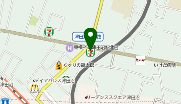 Green life(グリーンライフ) 津田沼店の地図画像