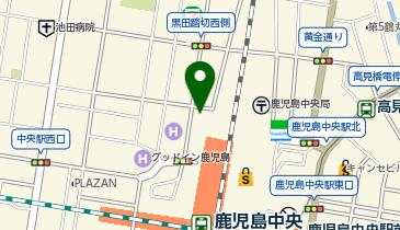 腱引き二生院 鹿児島中央施術所の地図画像
