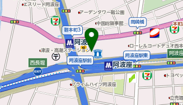 苺ネイルの地図画像