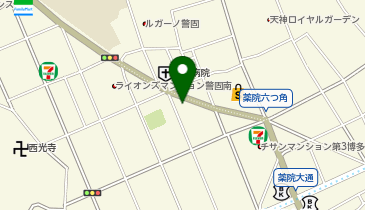 salon jasmine(サロン茉莉花)の地図画像