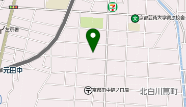 京都自動車株式会社の地図画像