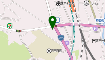 諫早やわら鍼灸整骨院 整体院の地図画像