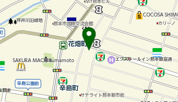 銀座どおりHANABI(ハナビ)の地図画像