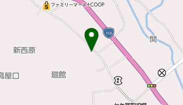 七ケ宿町活性化センターの地図画像