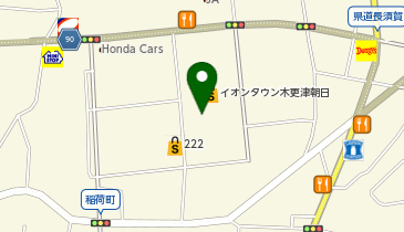 千葉信用金庫 イオンタウン木更津朝日出張所の地図画像