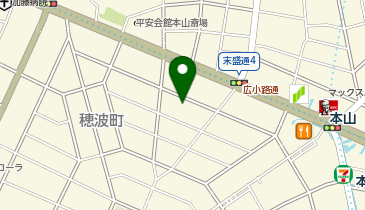 鍼灸院 萌の地図画像