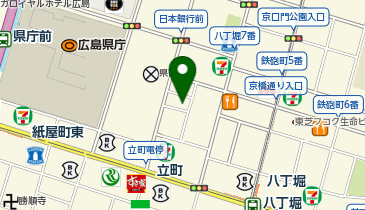 鍼灸院 満月の地図画像