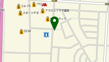 おほしさま保育園の地図画像