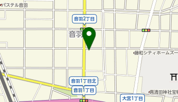 鍼灸マッサージ院はらの地図画像