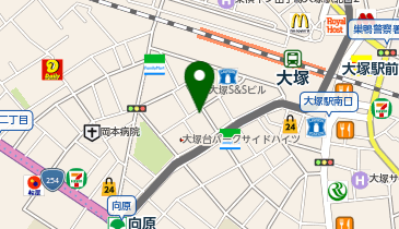 鍼灸治療院森空堂 本院の地図画像