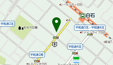 株式会社ワイストーク へいわの整骨院の地図画像