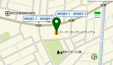 株式会社ワイストーク 厚別鍼灸整骨院の地図画像