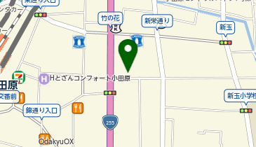 ゼロスポ鍼灸・整骨院 小田原の地図画像