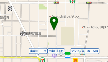 ゼロスポ鍼灸院・接骨院 川崎南幸の地図画像