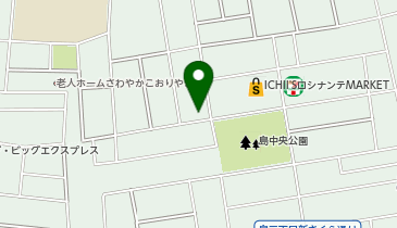 ゼロスポ鍼灸院・接骨院 郡山島中央の地図画像