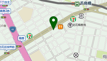 鍼灸整骨院アスリートの地図画像