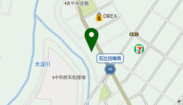 鍼修庵の地図画像