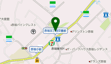 赤坂 港かっぽれの地図画像