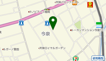 シカゴステーキオーロラ 今泉店の地図画像