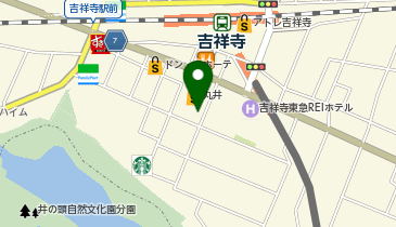 FIRST DOWN(ファースト ダウン) USA 吉祥寺店の地図画像