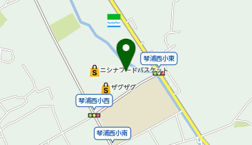Seria(セリア) ニシナフードバスケット児島下の町店の地図画像