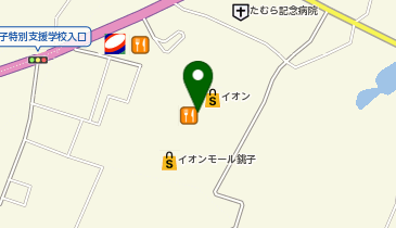 ガシャポンバンダイオフィシャルショップ 未来屋書店銚子店の地図画像